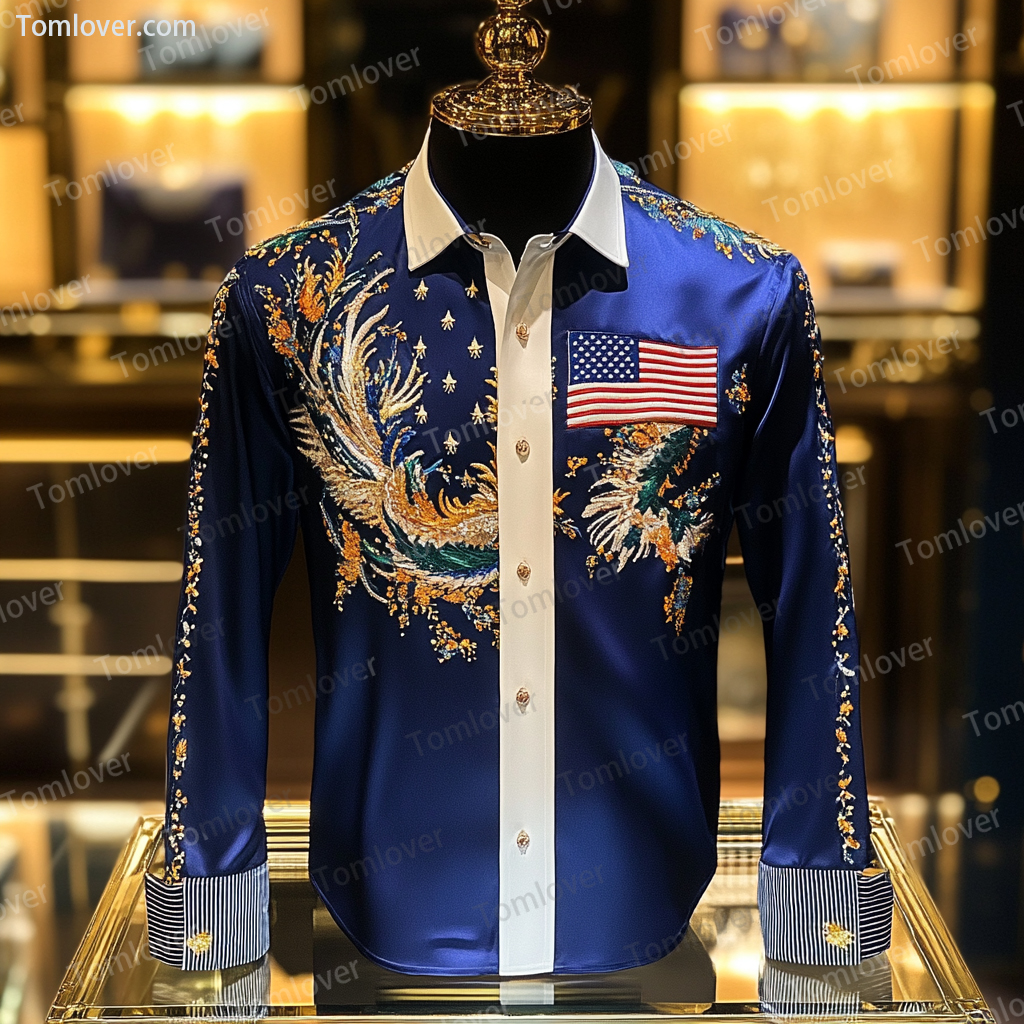 2025 Best Men's Unique Luxe Collection Classic Casual Shirt