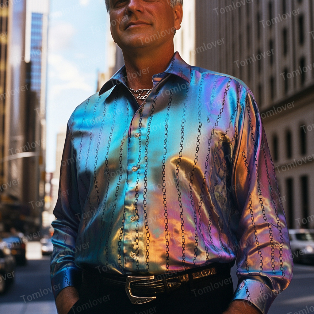 2025 Best Men's Unique Luxe Collection Classic Casual Shirt