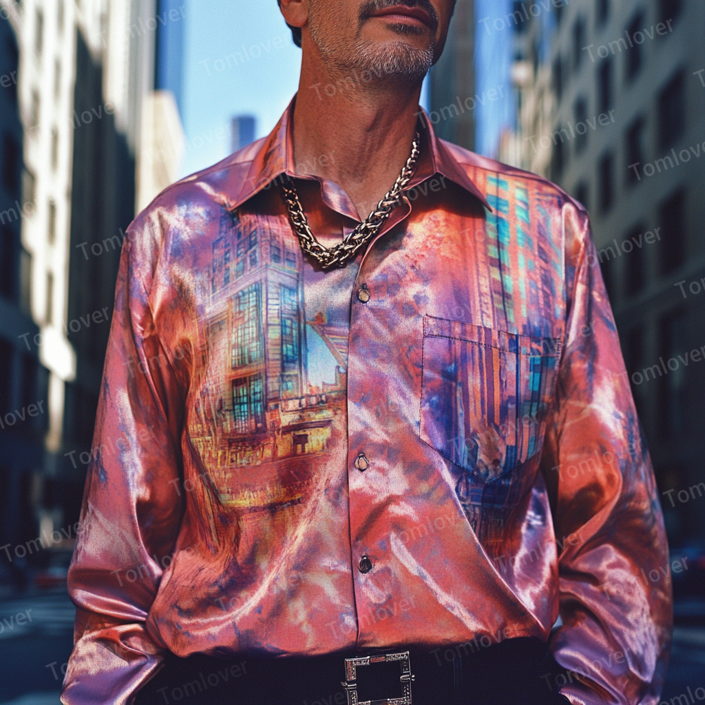 2025 Best Men's Unique Luxe Collection Classic Casual Shirt