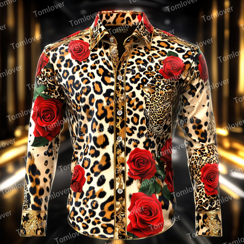 2025 Best Men's Unique Luxe Collection Classic Casual Shirt