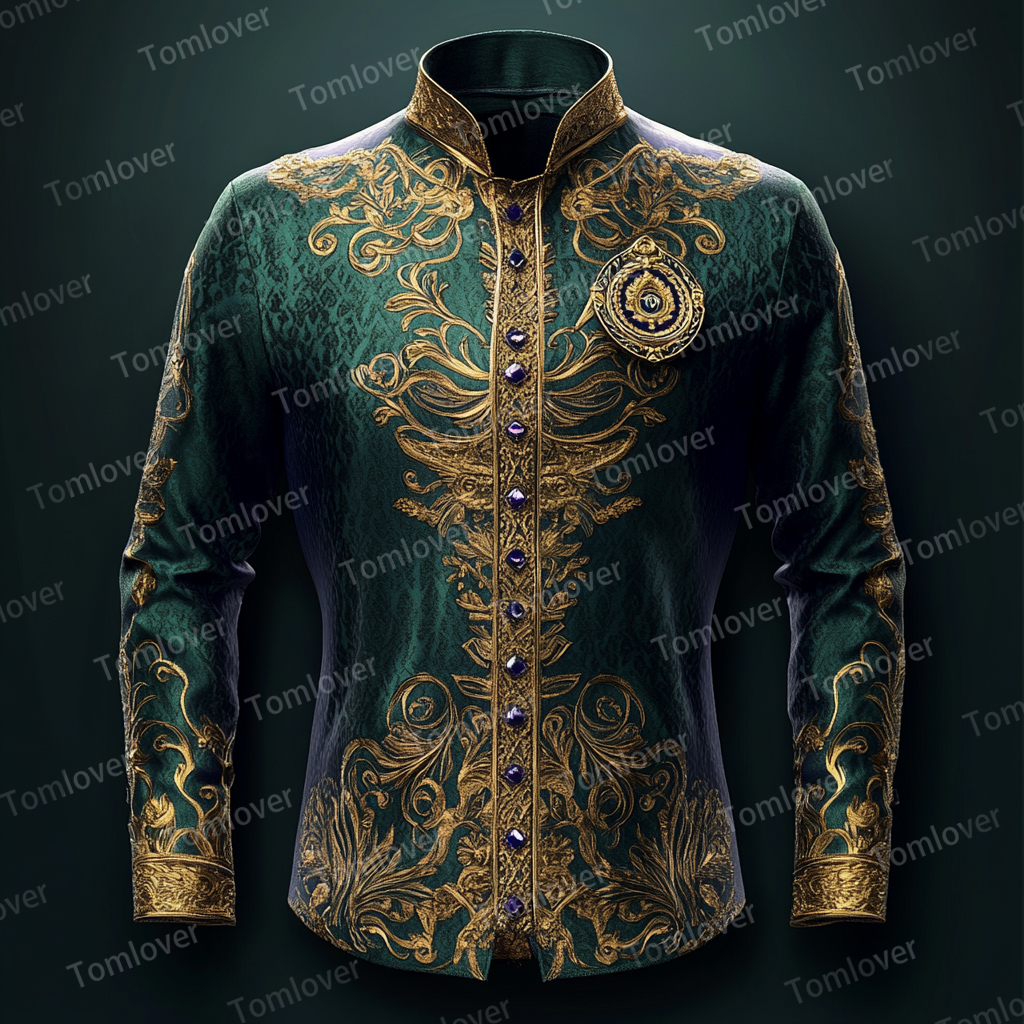 2025 Best Men's Unique Luxe Collection Classic Casual Shirt