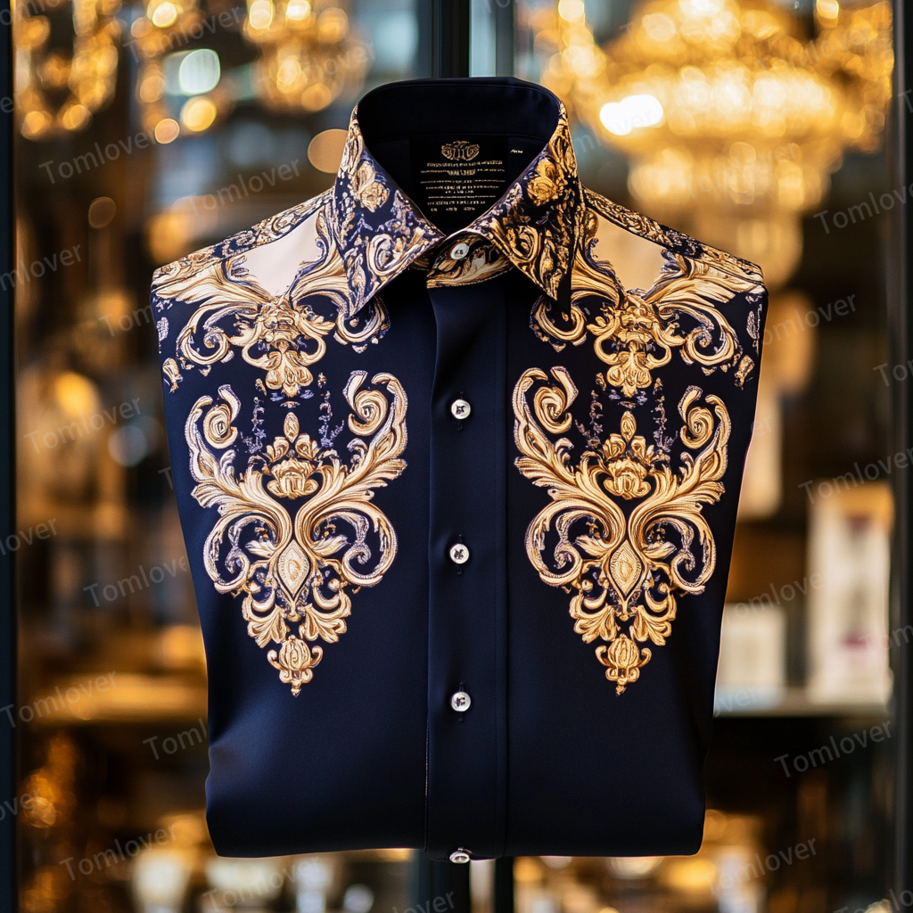 2025 Best Men's Unique Luxe Collection Classic Casual Shirt