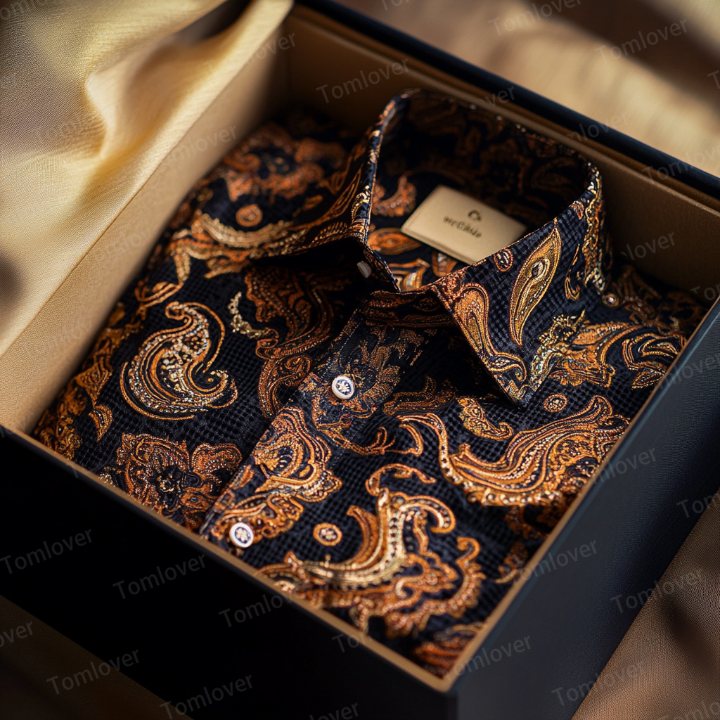 2025 Best Men's Unique Luxe Collection Classic Casual Shirt