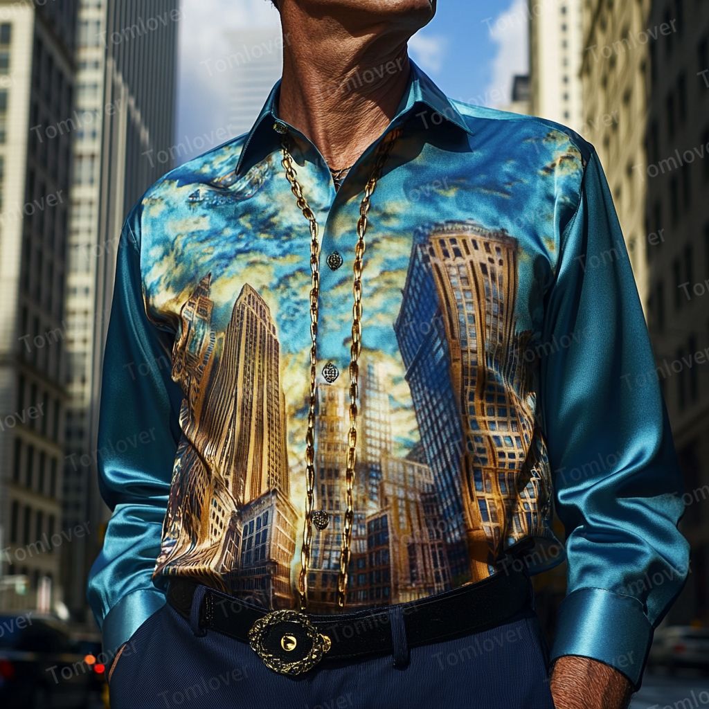 2025 Best Men's Unique Luxe Collection Classic Casual Shirt