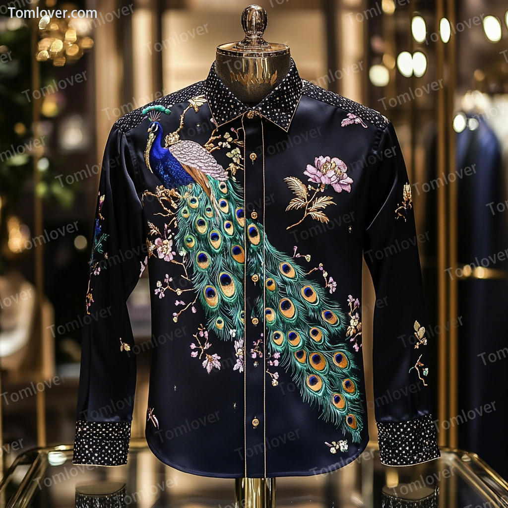 2025 Best Men's Unique Luxe Collection Classic Casual Shirt