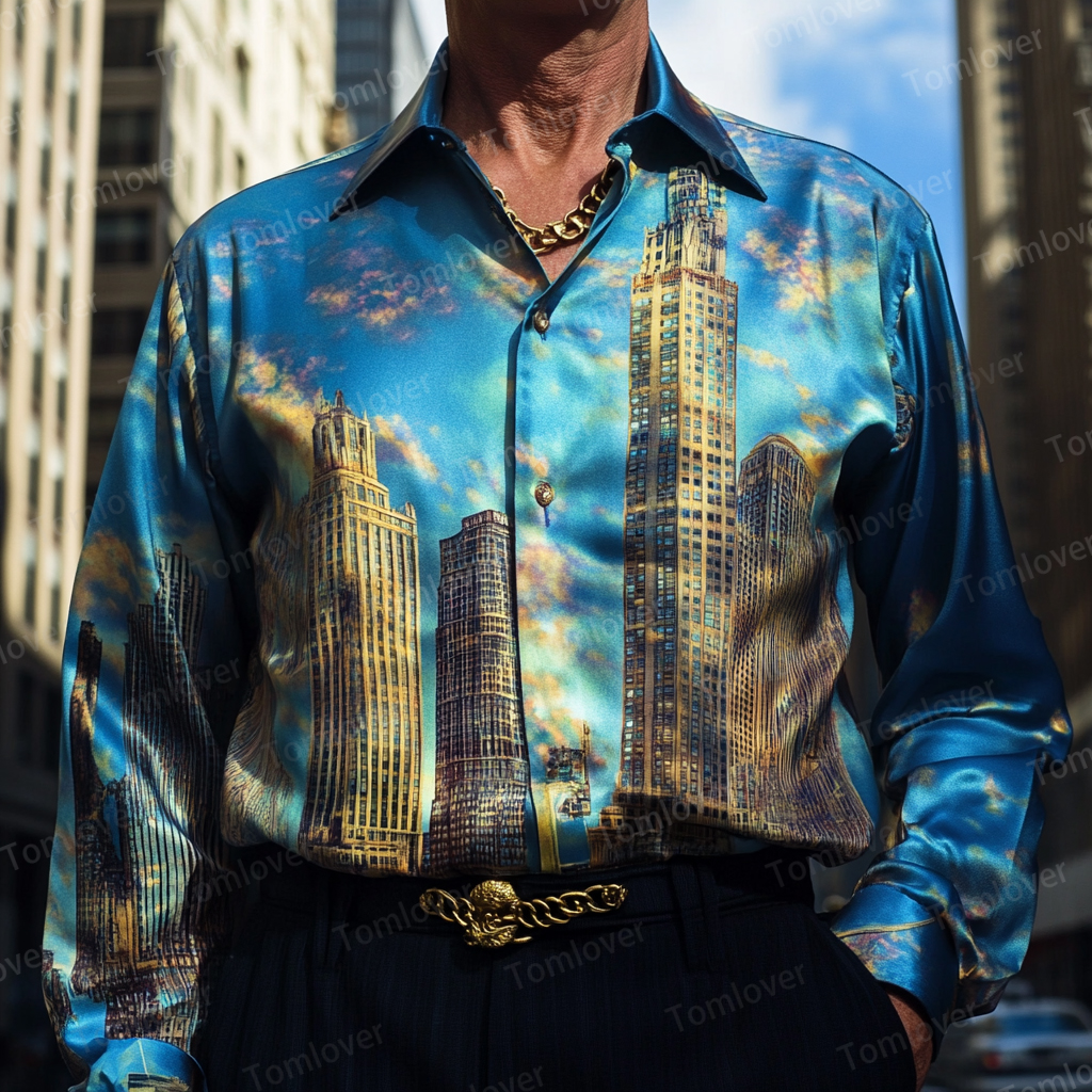 2025 Best Men's Unique Luxe Collection Classic Casual Shirt