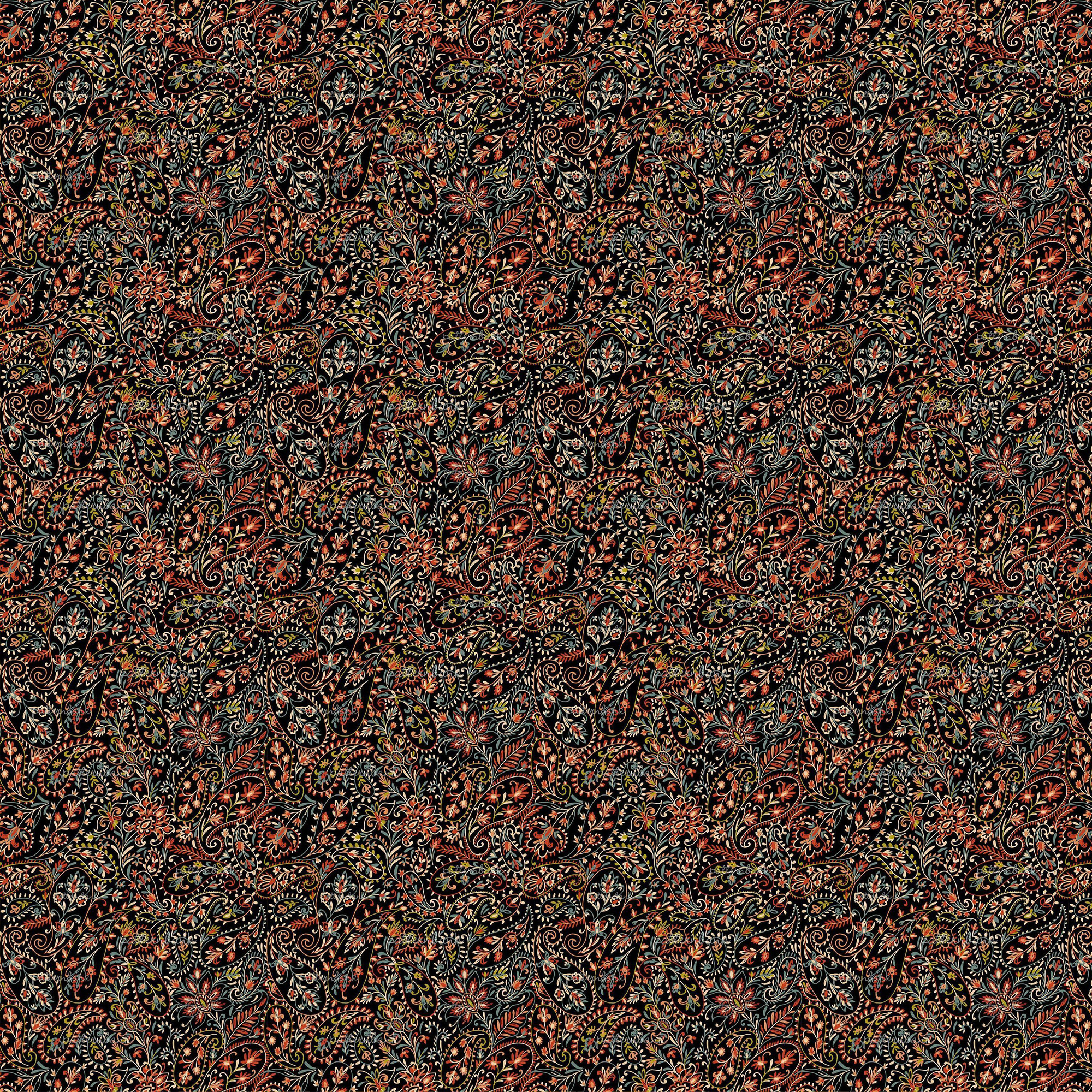 Men's Mid Cotton Button-down Aloha Shirt fashion printed pattern long-sleeved Shirt