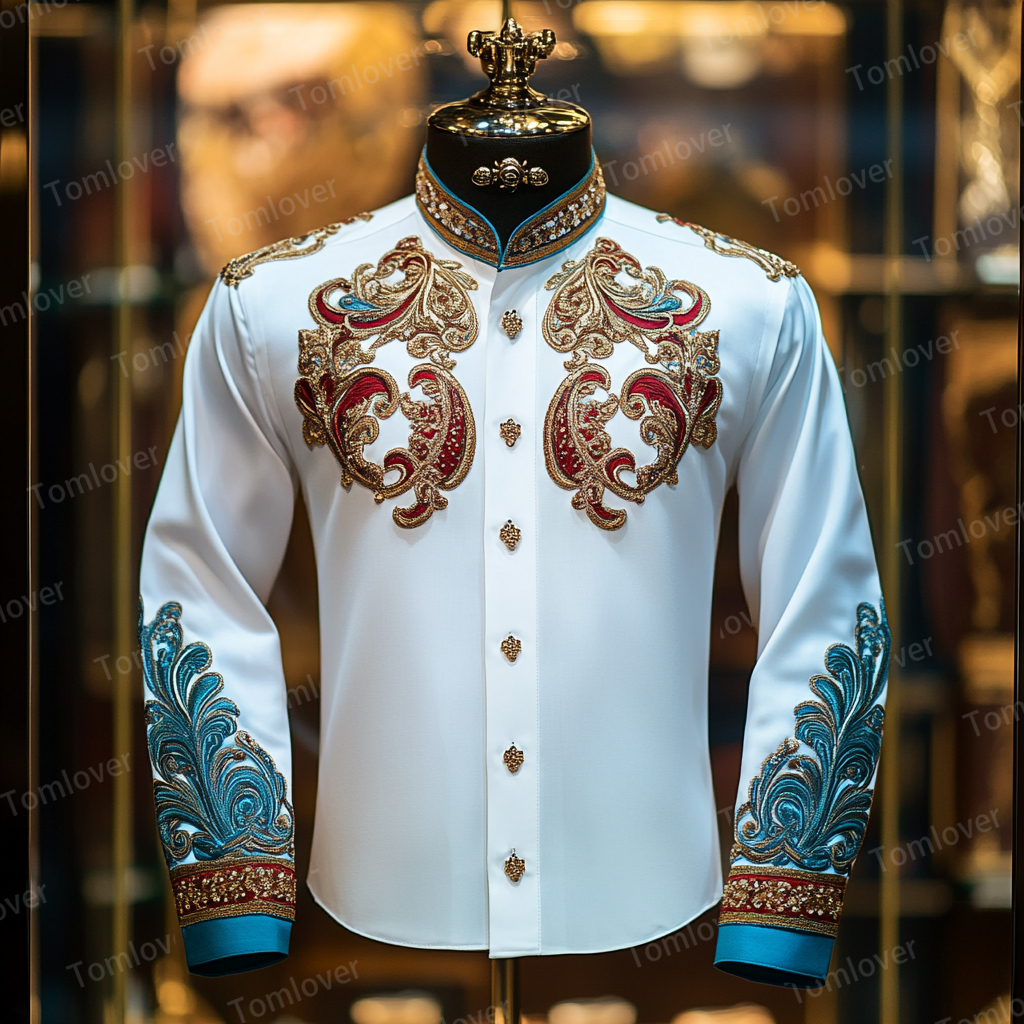 2025 Best Men's Unique Luxe Collection Classic Casual Shirt