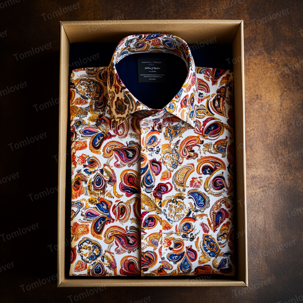 2025 Best Men's Unique Luxe Collection Classic Casual Shirt