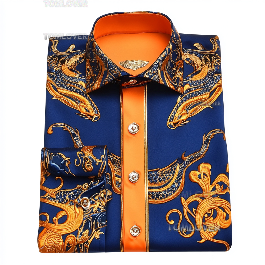 Best Men's Classic aesthetic design Unique Luxe Collection Classic Casual Shirt