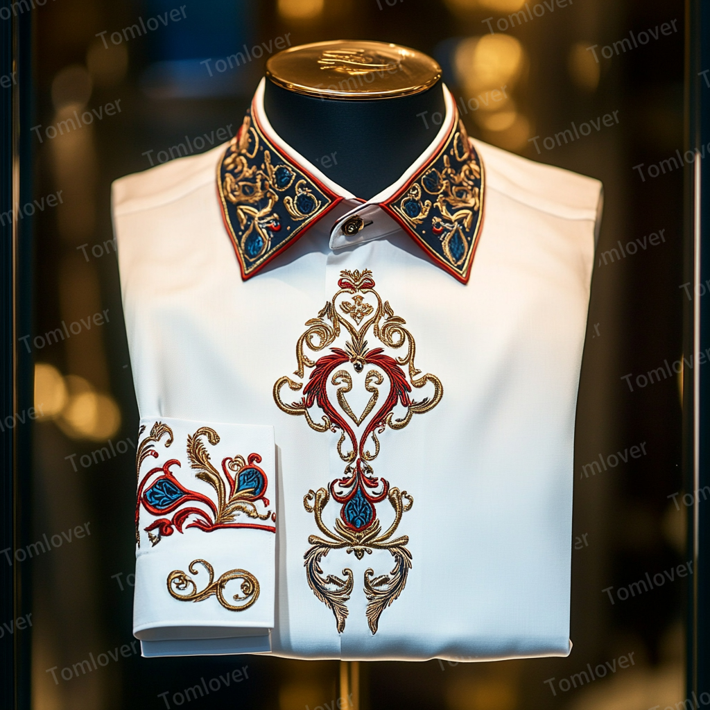 2025 Best Men's Unique Luxe Collection Classic Casual Shirt