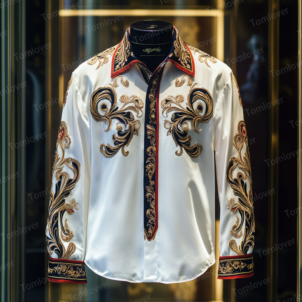 2025 Best Men's Unique Luxe Collection Classic Casual Shirt