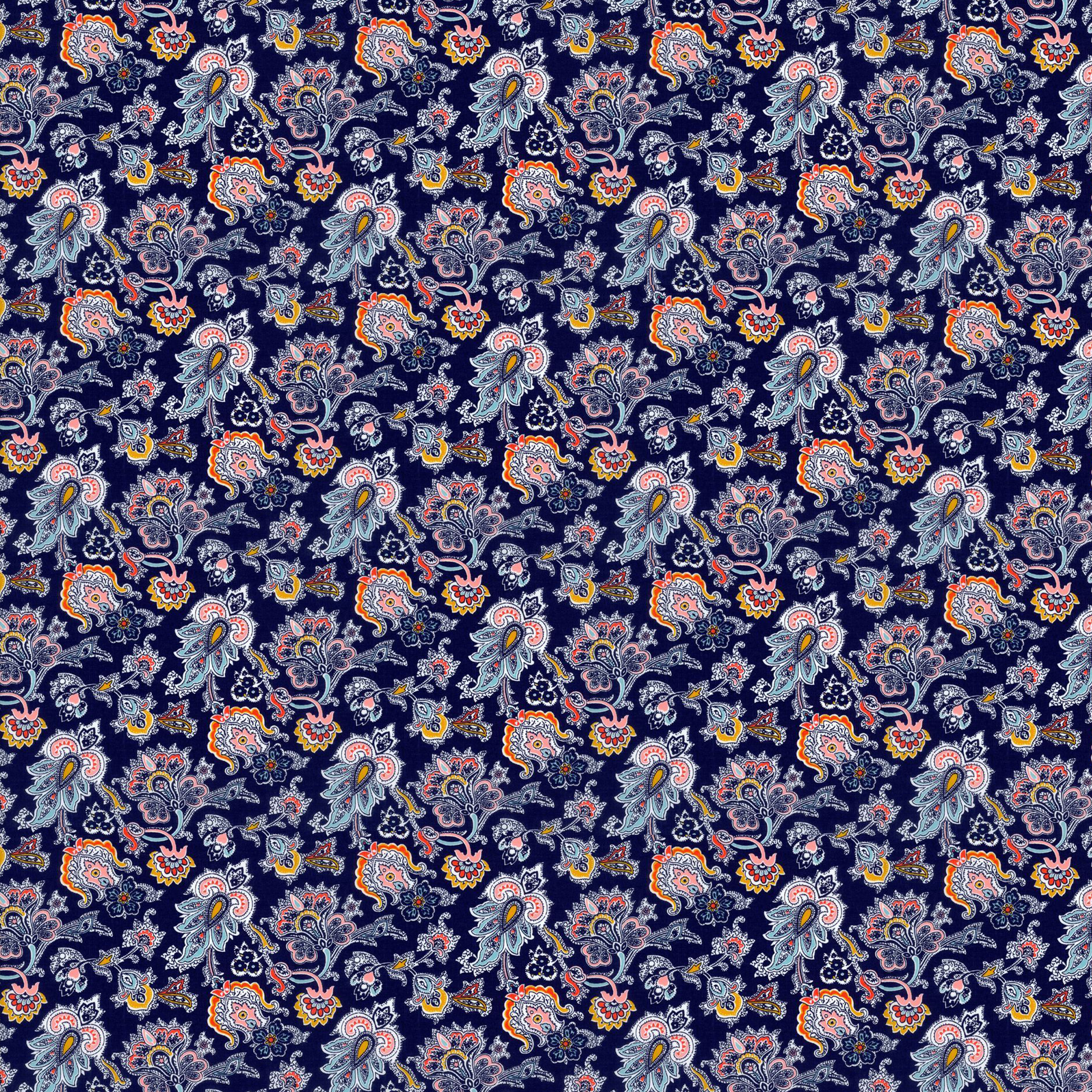 Men's Mid Cotton Button-down Aloha Shirt fashion printed pattern long-sleeved Shirt