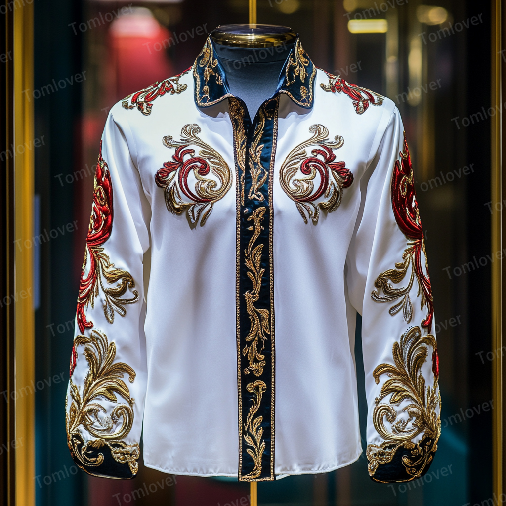 2025 Best Men's Unique Luxe Collection Classic Casual Shirt