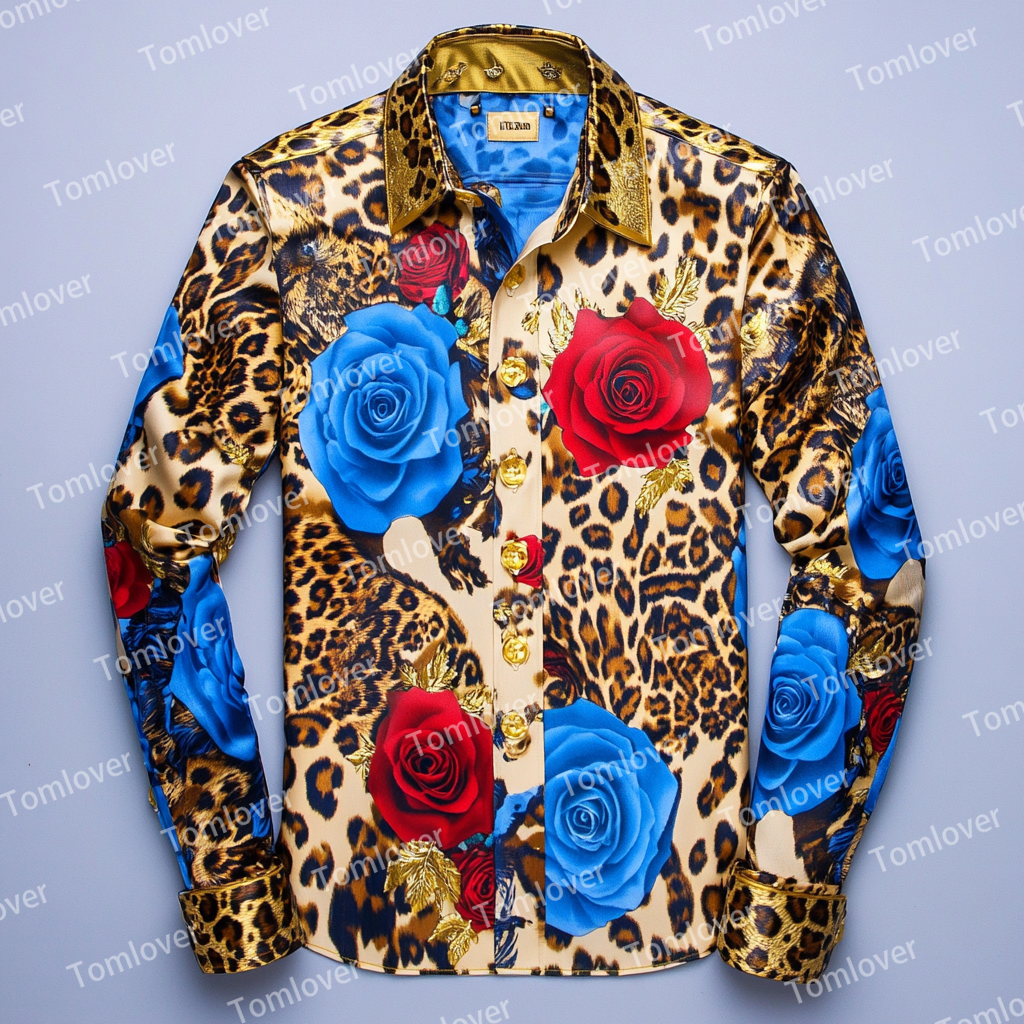 2025 Best Men's Unique Luxe Collection Classic Casual Shirt