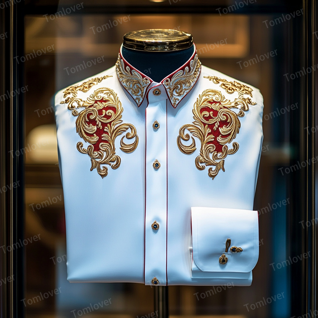 2025 Best Men's Unique Luxe Collection Classic Casual Shirt