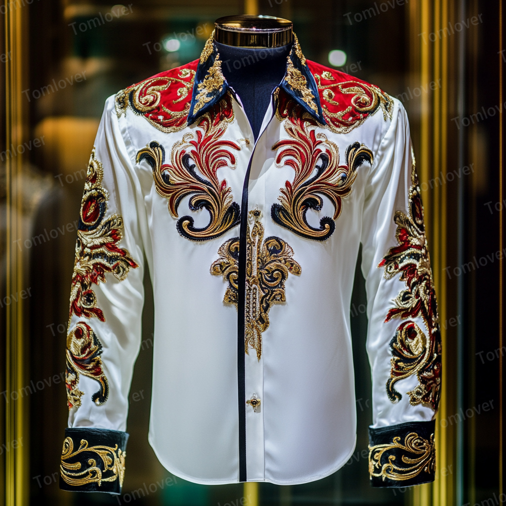 2025 Best Men's Unique Luxe Collection Classic Casual Shirt