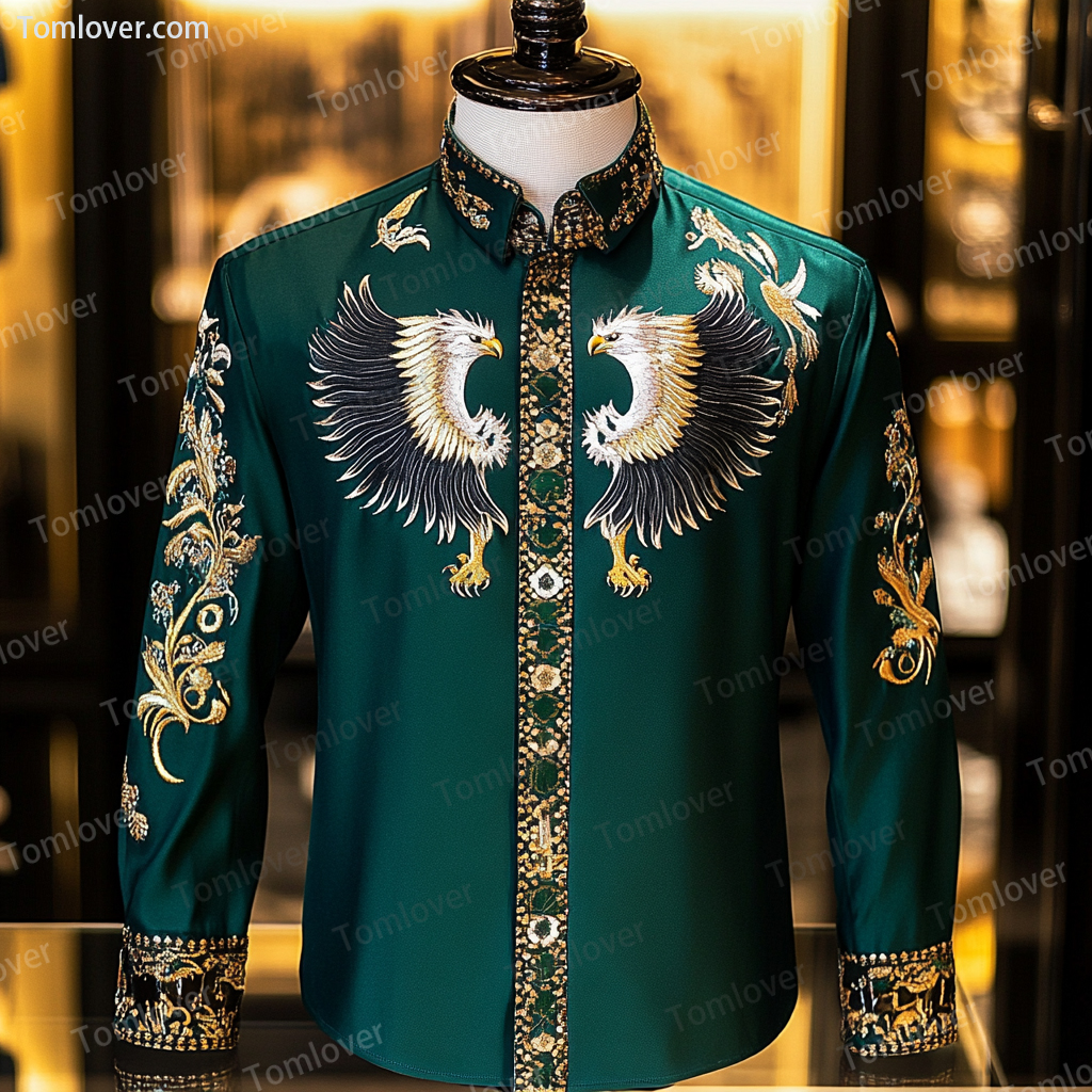 2025 Best Men's Unique Luxe Collection Classic Casual Shirt