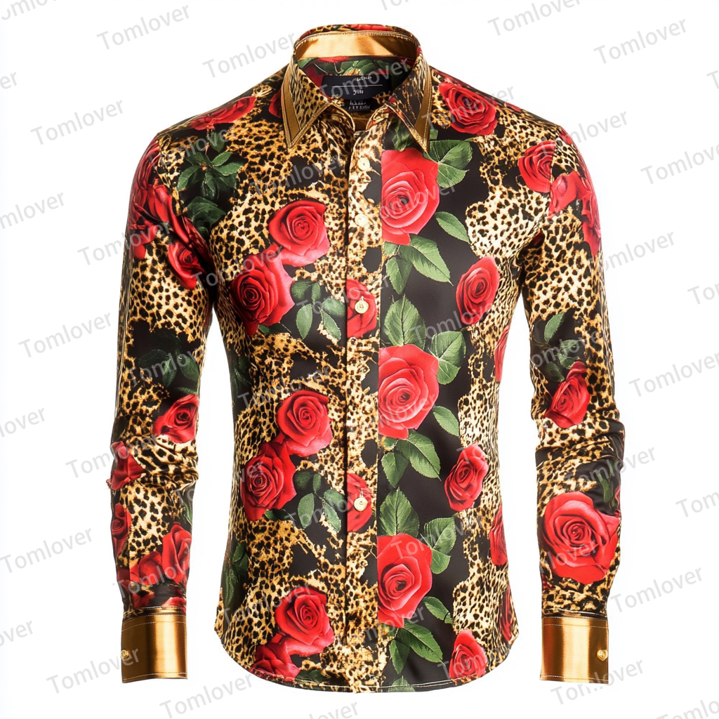 2025 Best Men's Unique Luxe Collection Classic Casual Shirt