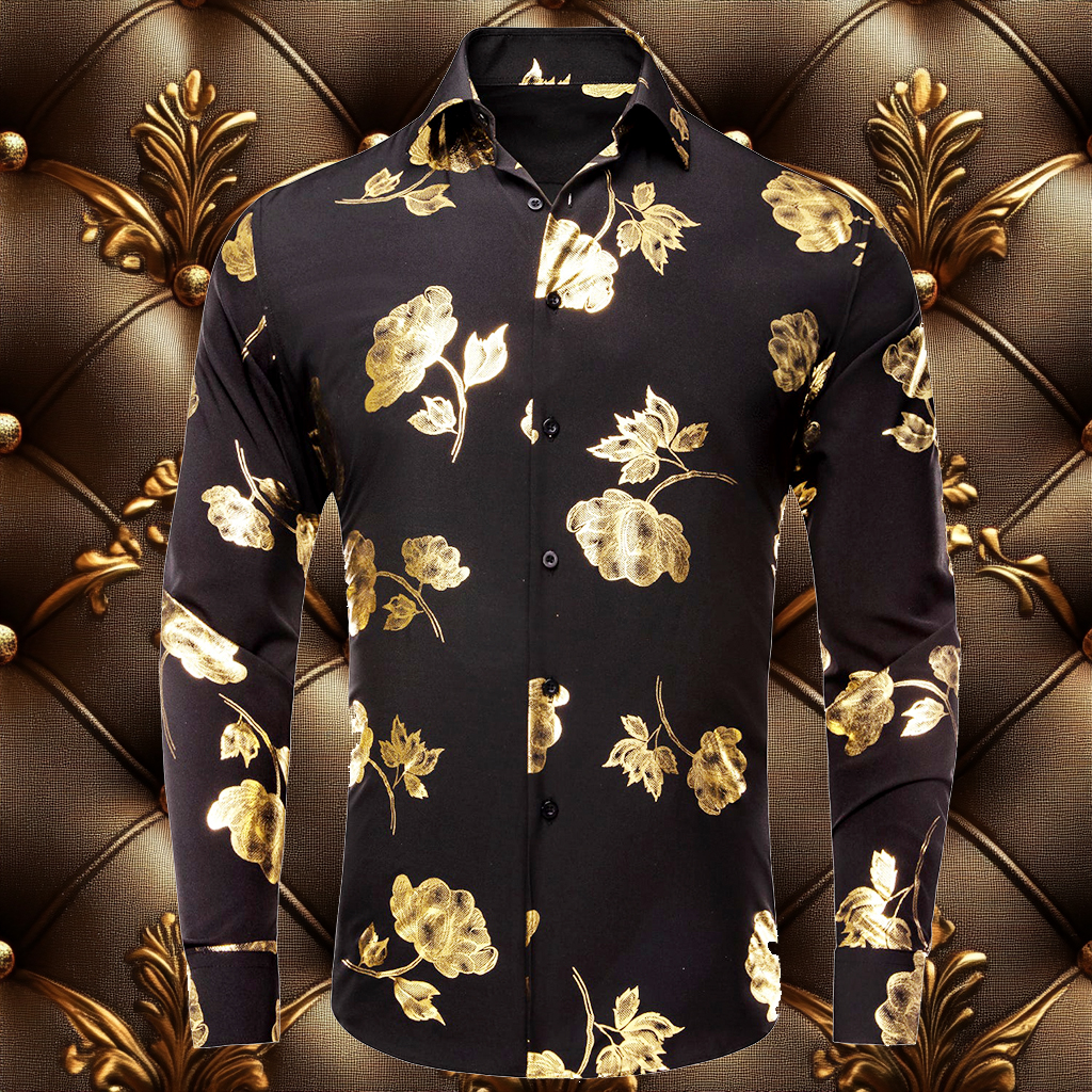 Silk Luxury Business VIP Exclusive Designer unique Luxe Collection long Shirt High Elasticity