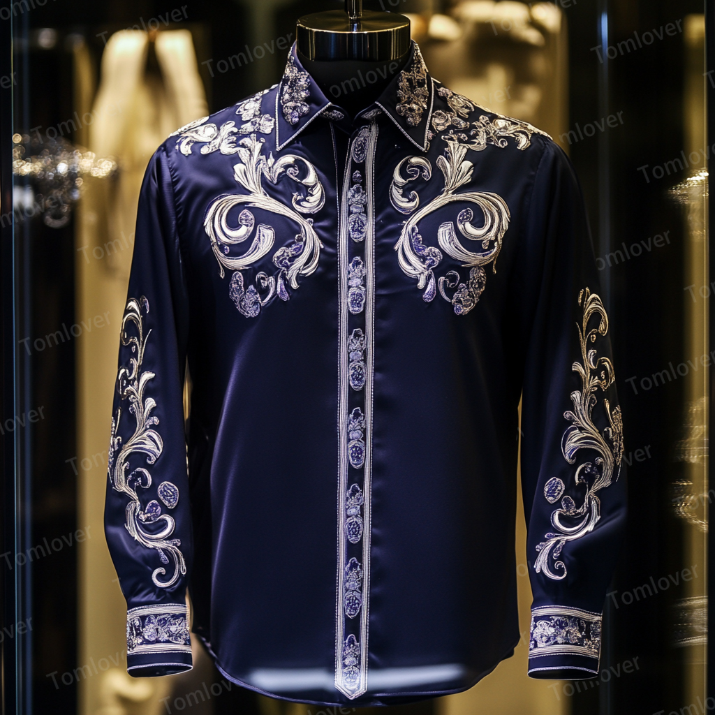 2025 Best Men's Unique Luxe Collection Classic Casual Shirt