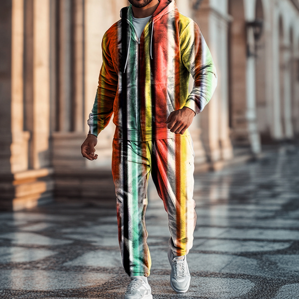 Unique design Men's fashion casual set