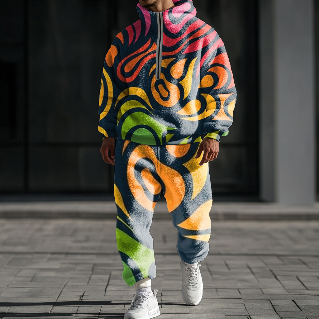 Unique design Men's fashion casual set