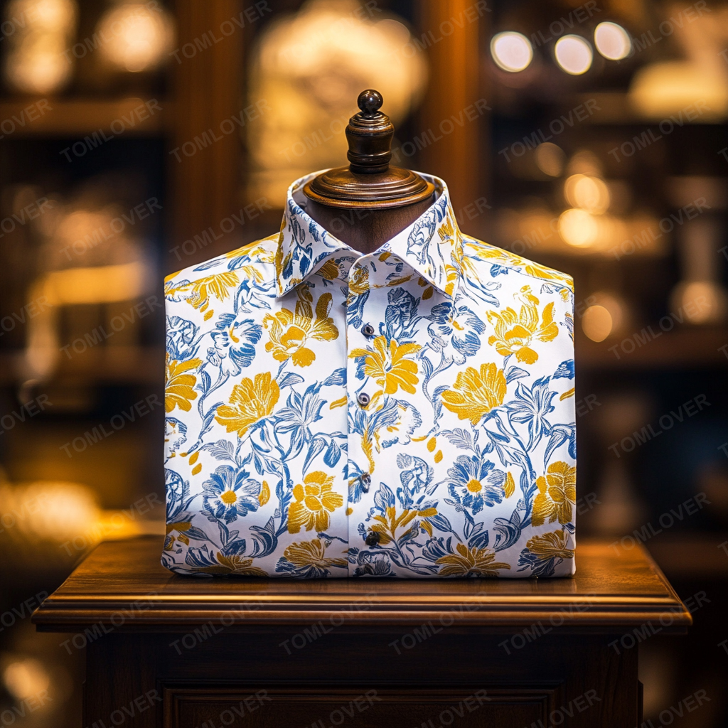 Men's Unique Luxe Collection Classic Casual Shirt