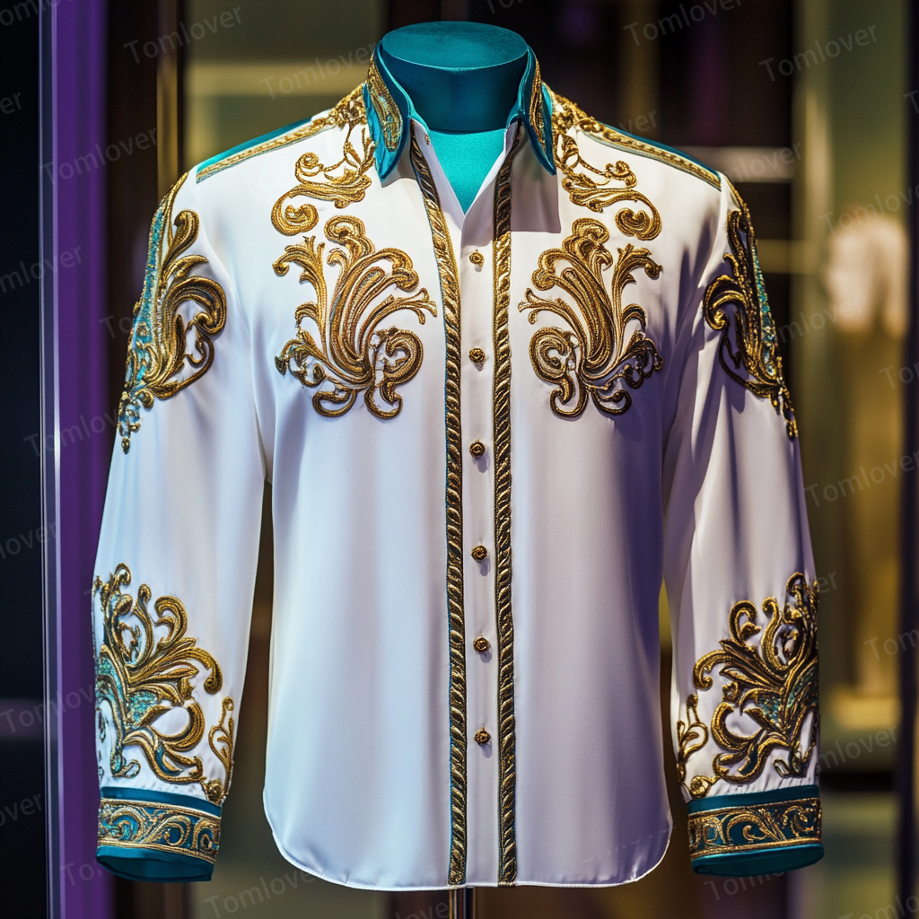 2025 Best Men's Unique Luxe Collection Classic Casual Shirt