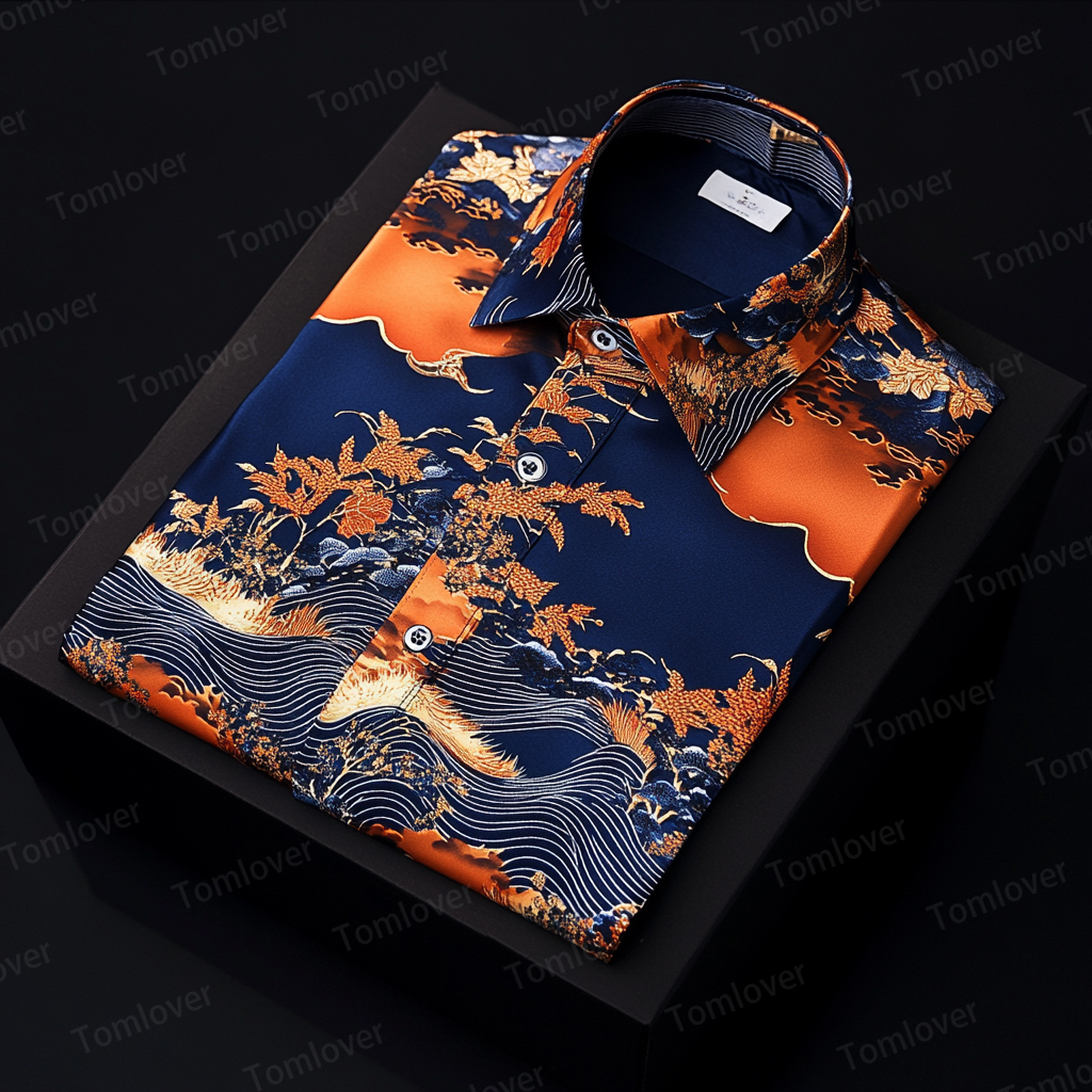 2025 Best Men's Unique Luxe Collection Classic Casual Shirt