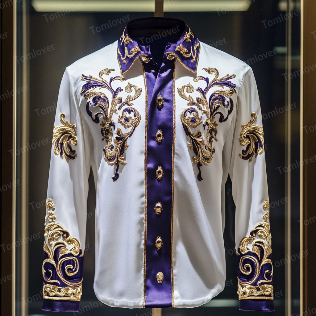 2025 Best Men's Unique Luxe Collection Classic Casual Shirt