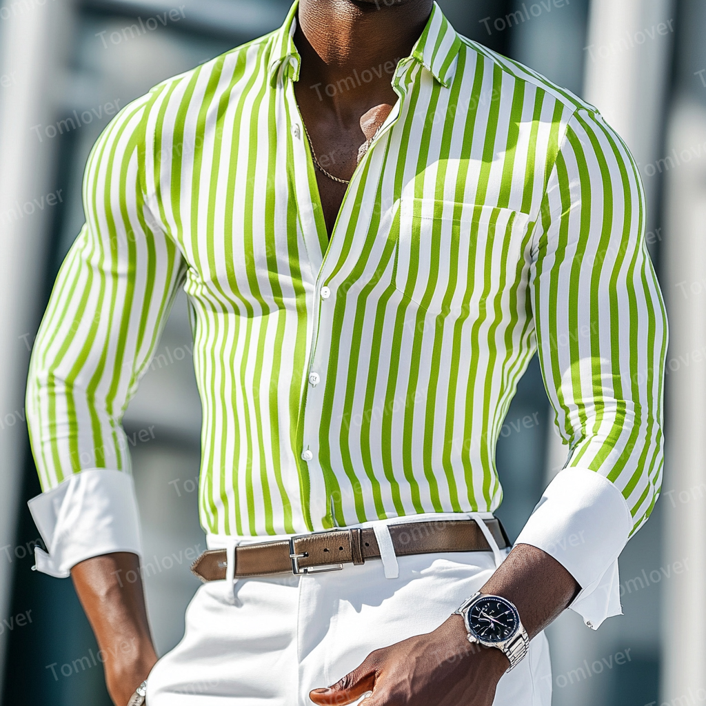 2025 Best Men's Unique Luxe Collection Classic Casual Shirt