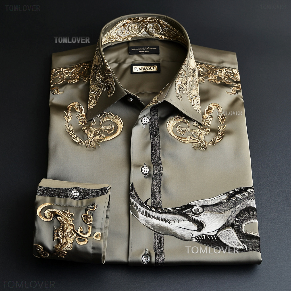 Best Men's Classic aesthetic design Unique Luxe Collection Classic Casual Shirt