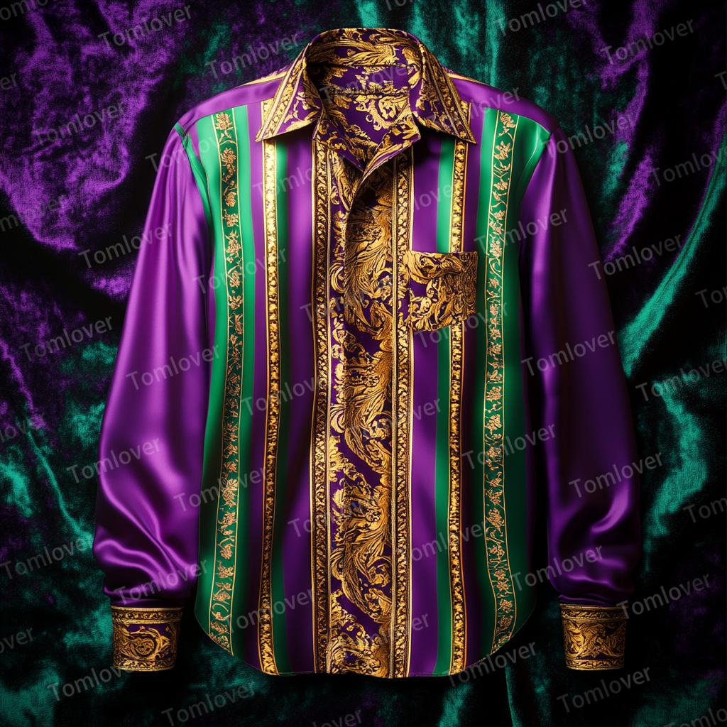 2025 Best Men's Unique Luxe Collection Classic Casual Shirt