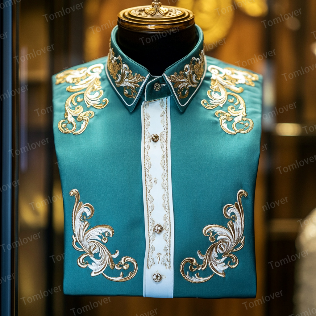 2025 Best Men's Unique Luxe Collection Classic Casual Shirt