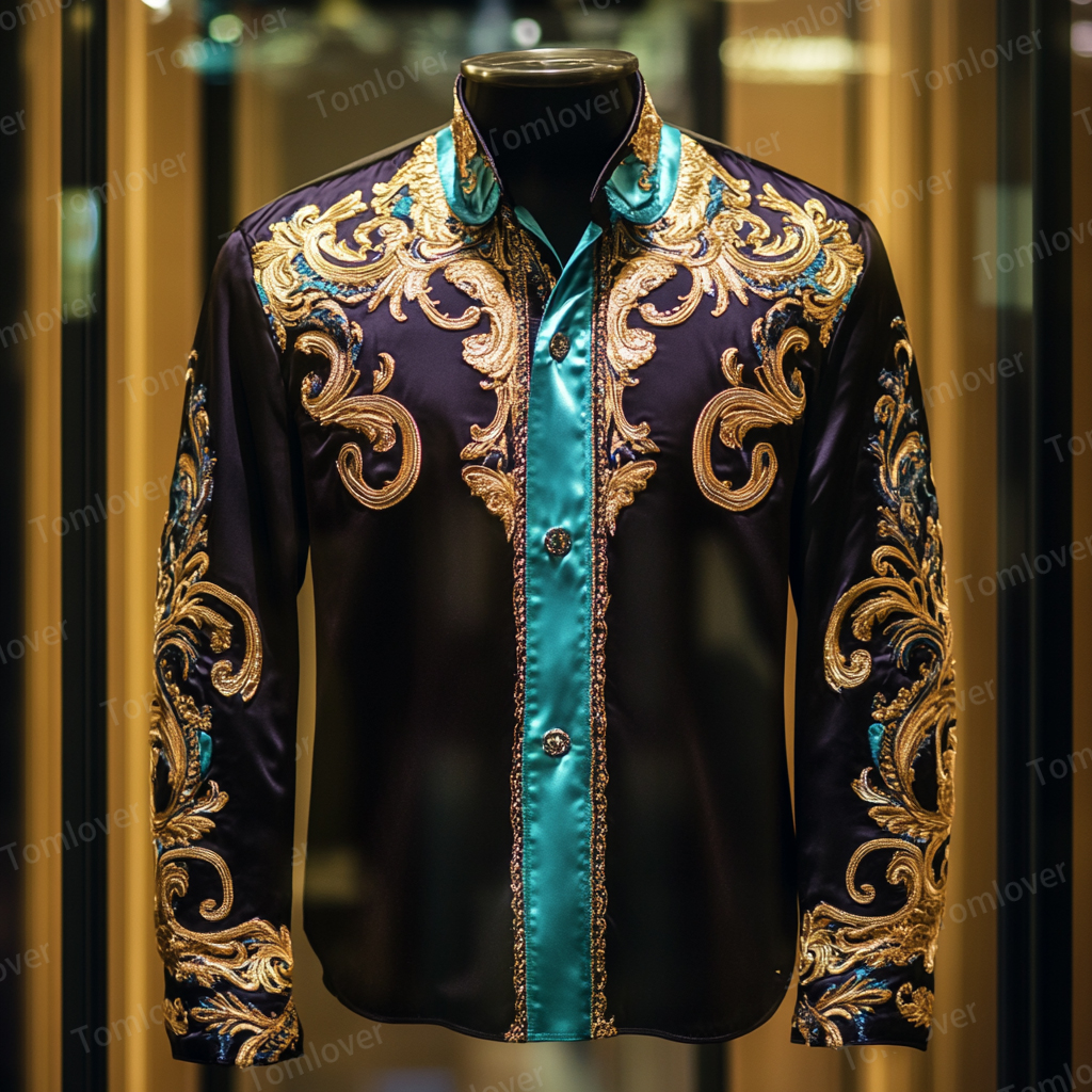 2025 Best Men's Unique Luxe Collection Classic Casual Shirt