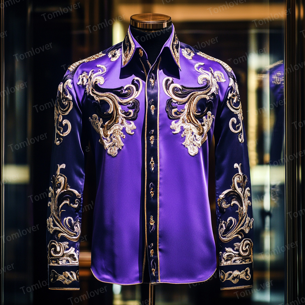 2025 Best Men's Unique Luxe Collection Classic Casual Shirt