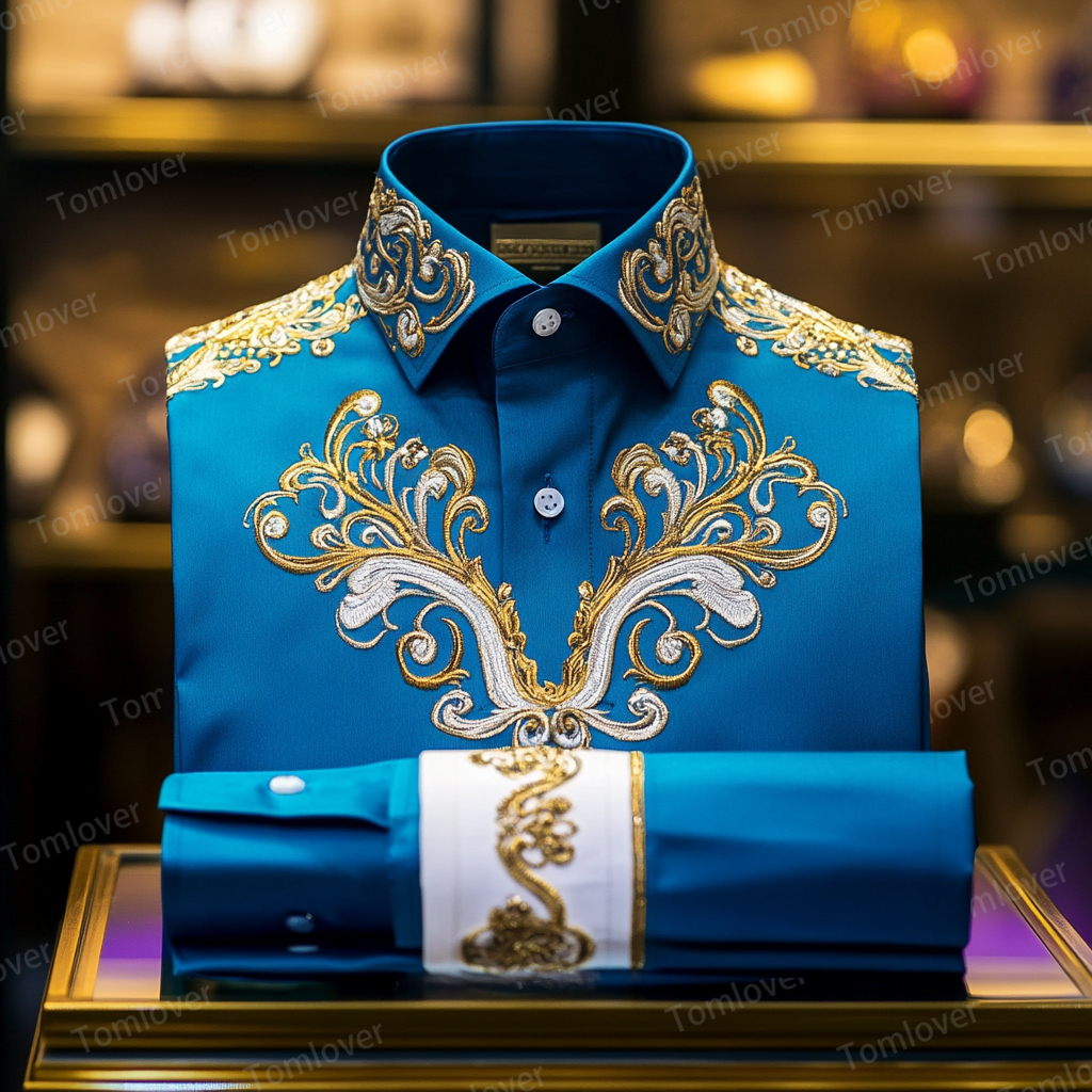 2025 Best Men's Unique Luxe Collection Classic Casual Shirt