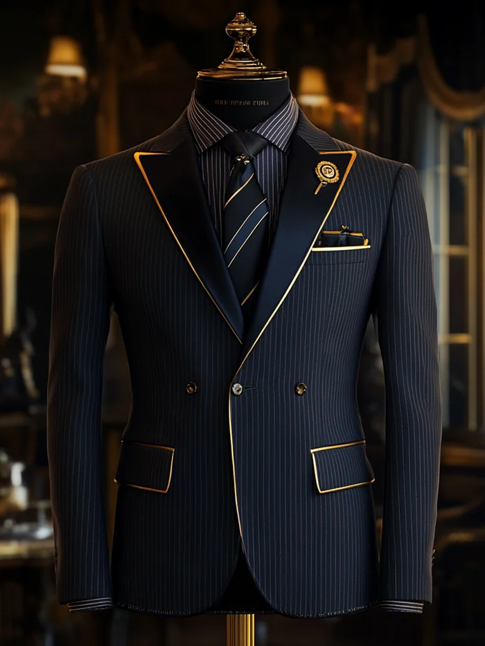 Unique  business gentleman casual Men's Luxury Business Casual Fashion Blazer Suit Coat Jacket