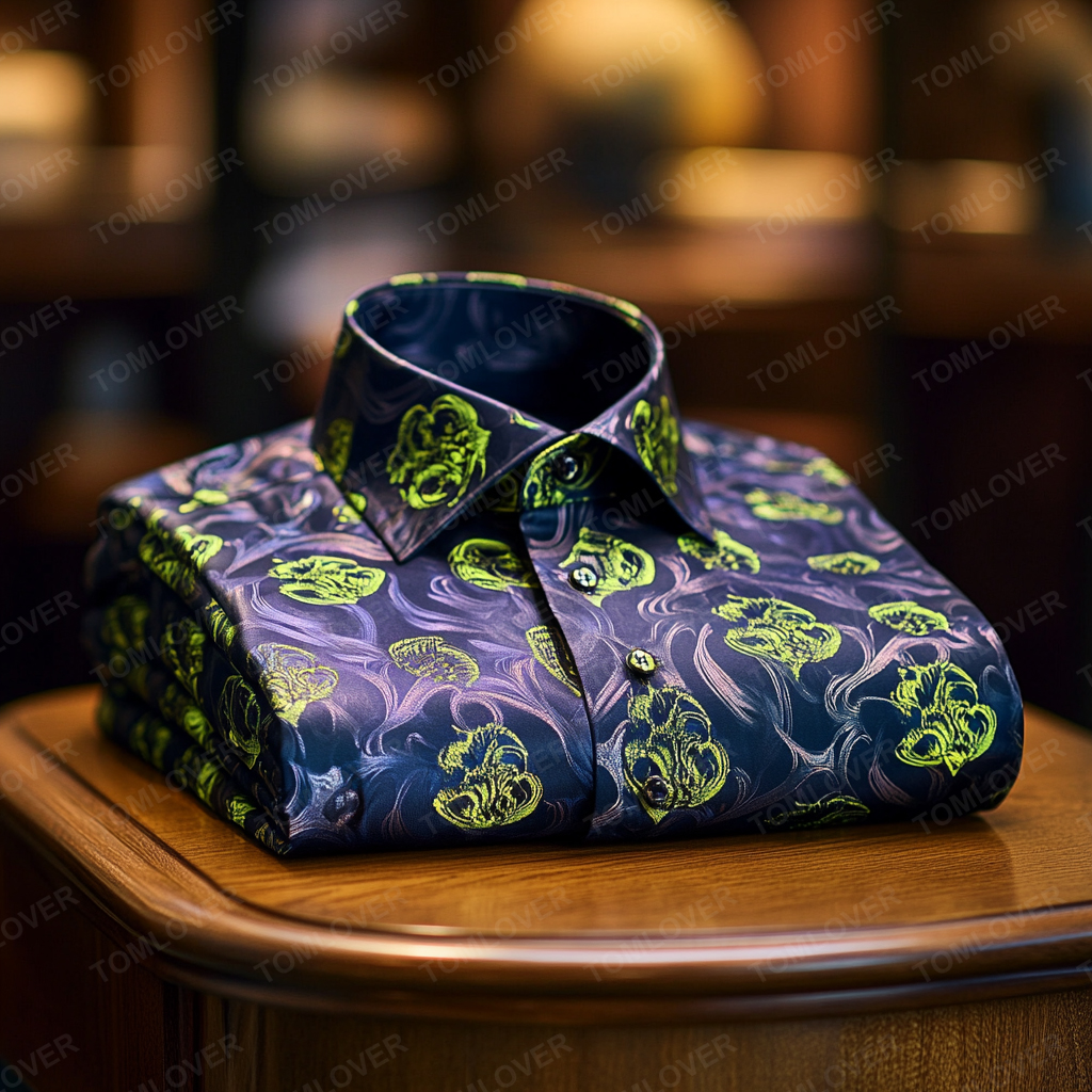 Men's Unique Luxe Collection Classic Casual Shirt