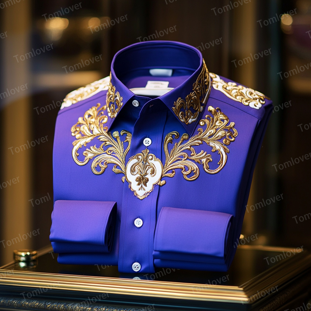 2025 Best Men's Unique Luxe Collection Classic Casual Shirt