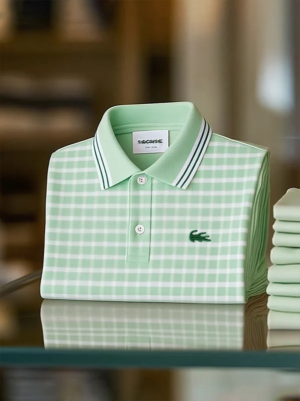 Men's Business Short Sleeve Polo Shirt