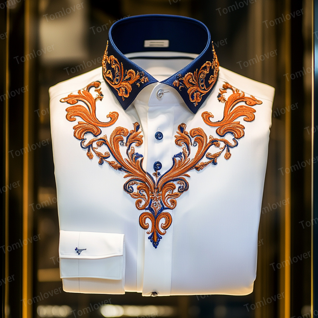 2025 Best Men's Unique Luxe Collection Classic Casual Shirt