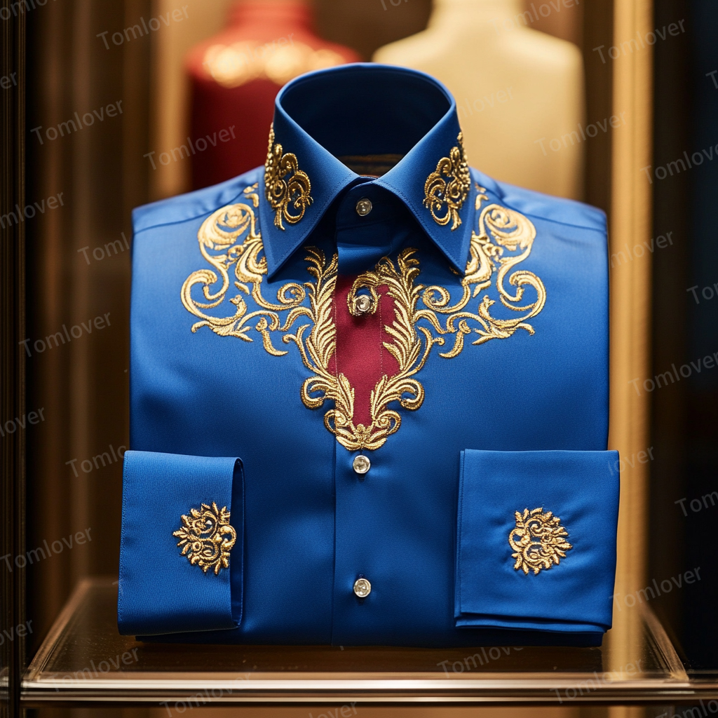 2025 Best Men's Unique Luxe Collection Classic Casual Shirt