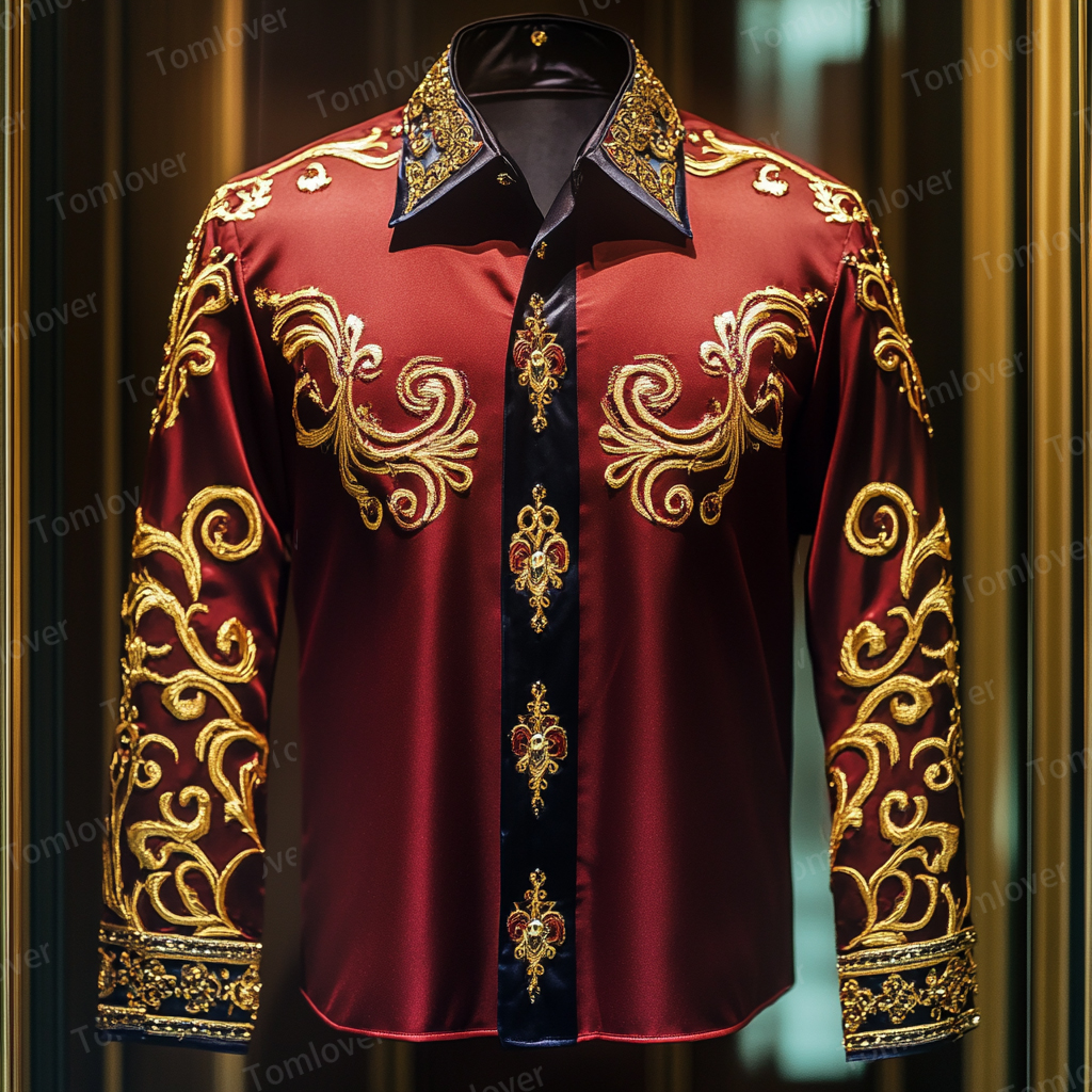 2025 Best Men's Unique Luxe Collection Classic Casual Shirt