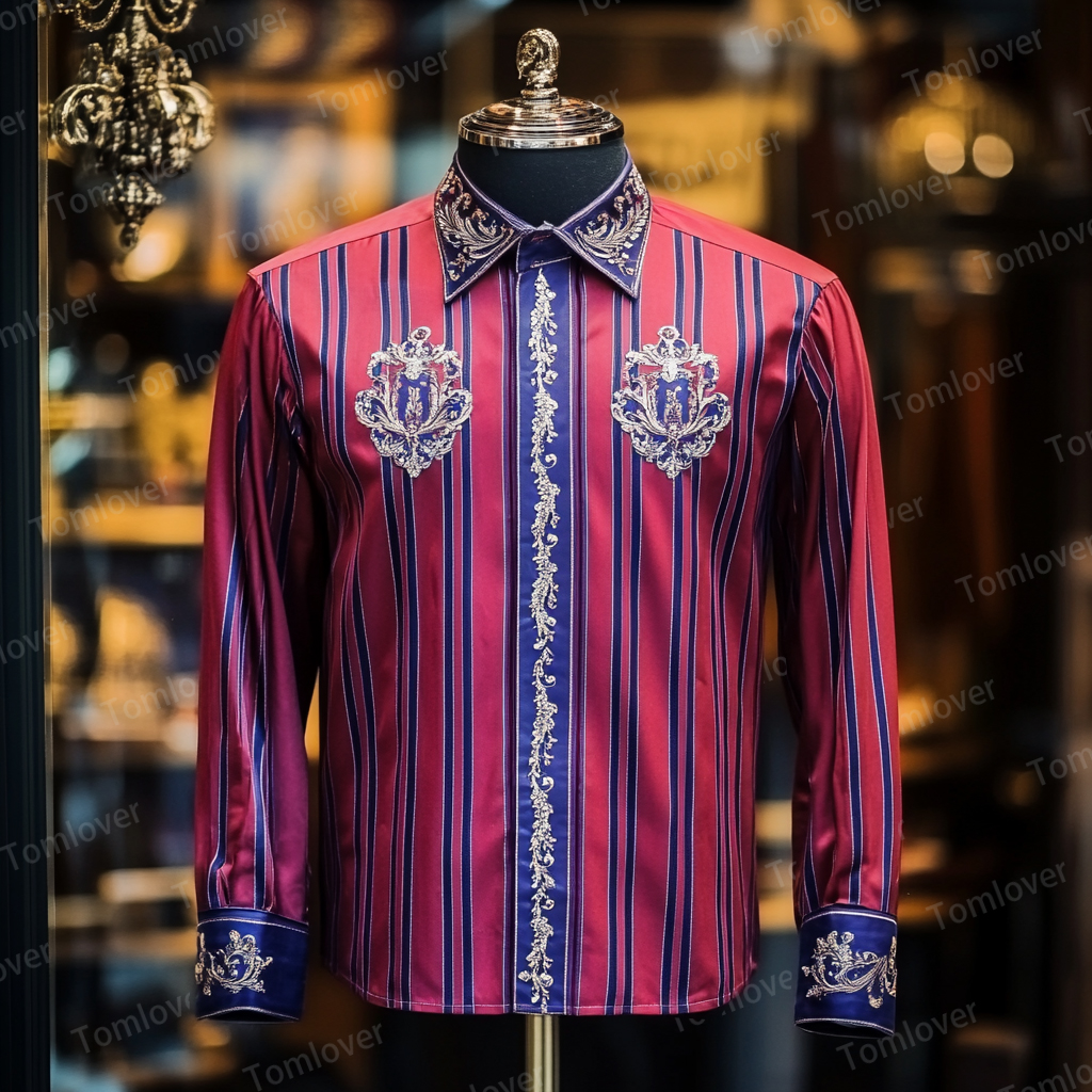 2025 Best Men's Unique Luxe Collection Classic Casual Shirt