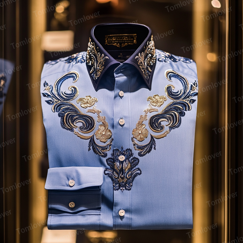 2025 Best Men's Unique Luxe Collection Classic Casual Shirt