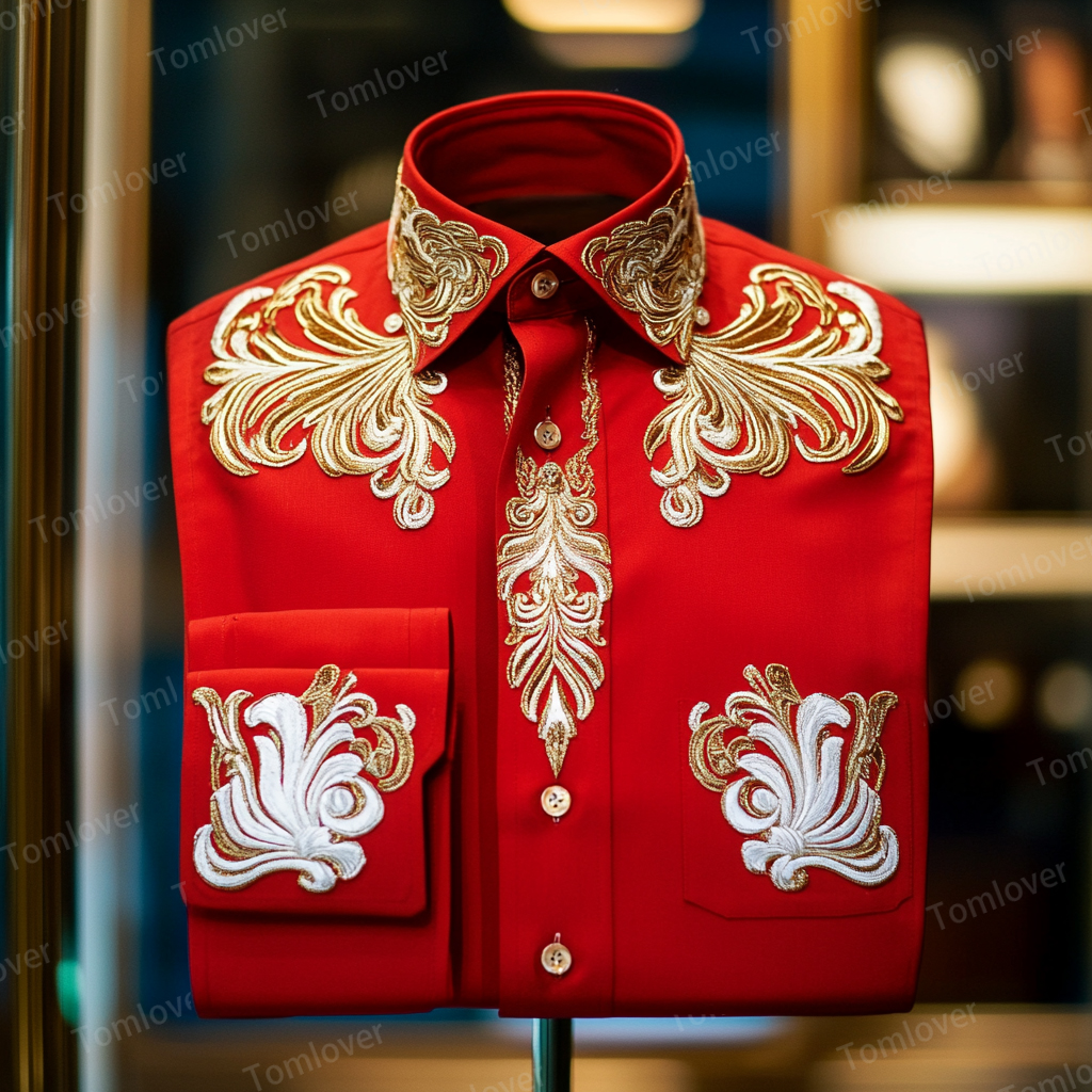 2025 Best Men's Unique Luxe Collection Classic Casual Shirt