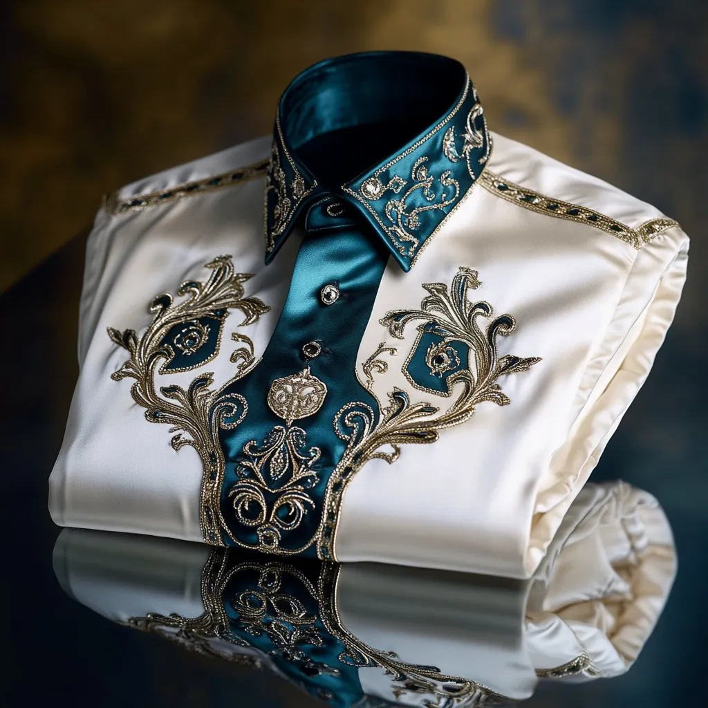 Men best unique Luxe Collection Effortless chic Shirt High Elasticity men's printed shirt