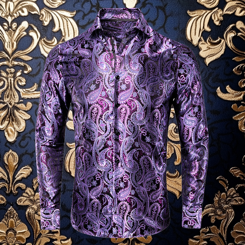 Silk Luxury Business VIP Exclusive Designer unique Luxe Collection long Shirt High Elasticity